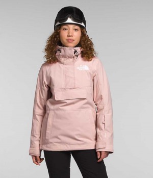 Vestes Isolées The North Face Driftview Anorak Femme Rose | FR YNAVO