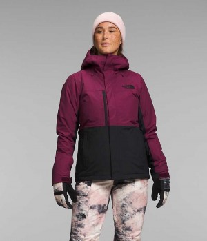 Vestes Isolées The North Face Freedom Femme Rouge Noir | FRANCE FNDLM