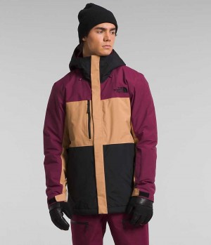 Vestes Isolées The North Face Freedom Homme Beige Fushia | FRANCE QYARV