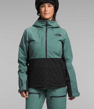 Vestes Isolées The North Face Freedom Stretch Femme Vert Noir | PARIS IZSOW