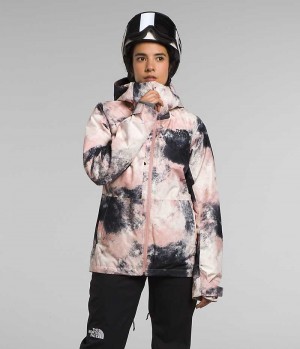 Vestes Isolées The North Face ThermoBall™ Eco Snow Triclimate® Femme Rose | FR VBXTZ