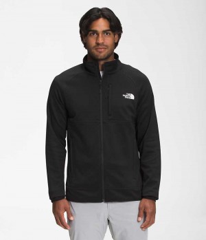 Vestes Polaires The North Face Canyonlands Full-Zip Homme Noir | FRANCE OHDUI