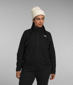 Vestes Polaires The North Face Plus Alpine Polartec® 100 Femme Noir | FRANCE ZNYAD