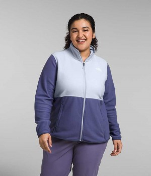 Vestes Polaires The North Face Plus Alpine Polartec® 100 Femme Bleu | PARIS XGTSH