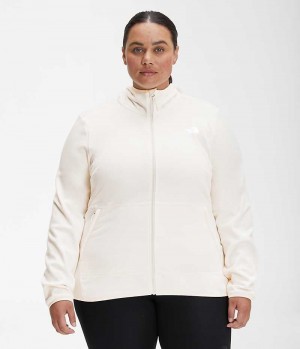 Vestes Polaires The North Face Plus Canyonlands Hoodie Femme Blanche | PARIS XFASB