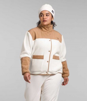 Vestes Polaires The North Face Plus Cragmont Femme Blanche | FR GNIWF