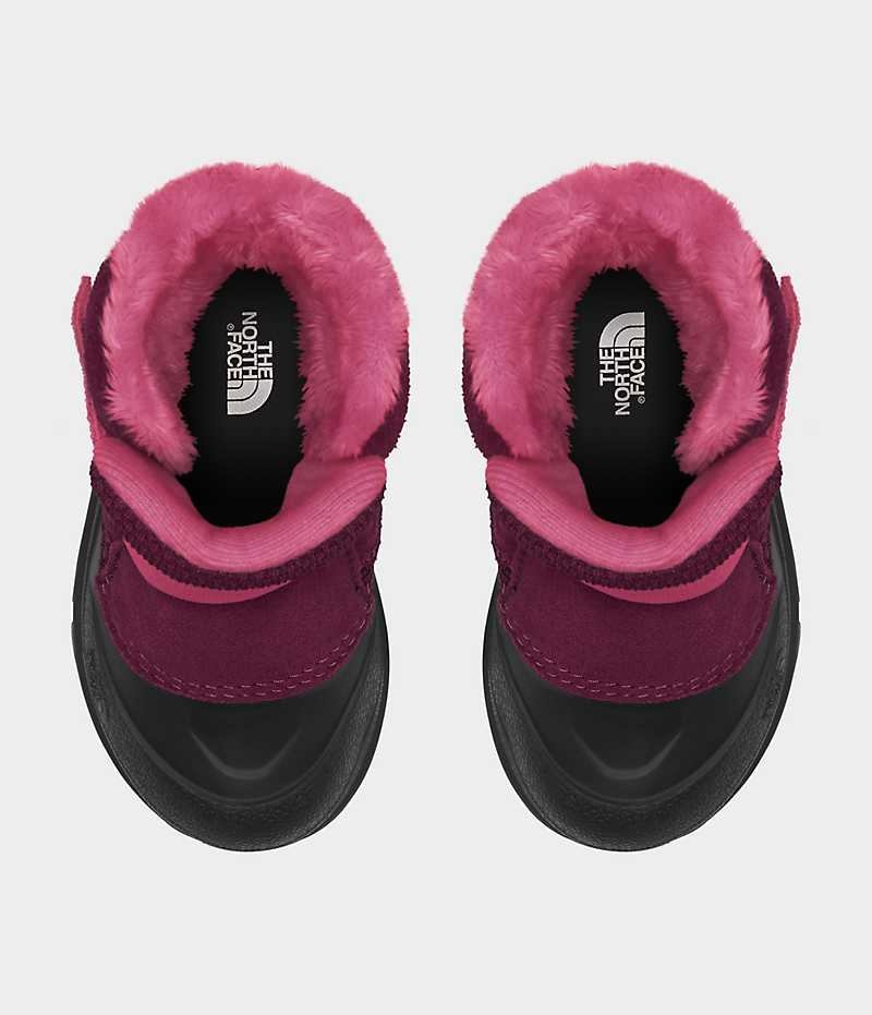 Botte Hiver The North Face Alpenglow II Fille Rose Noir | FRANCE VENPW