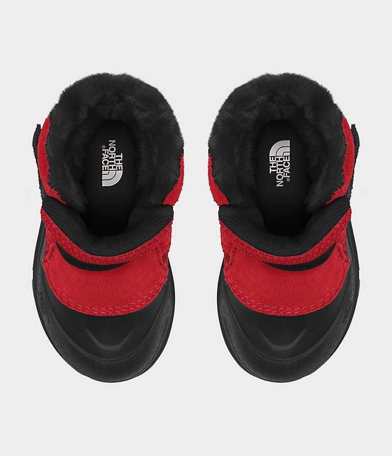 Botte Hiver The North Face Alpenglow II Fille Rouge Noir | PARIS ZNGYI