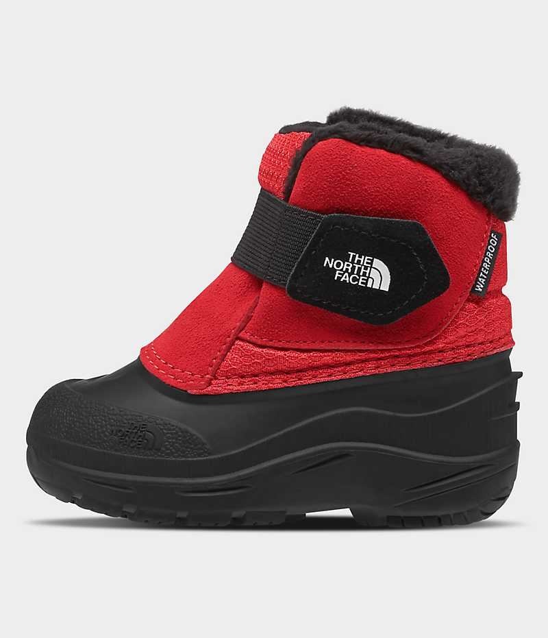 Botte Hiver The North Face Alpenglow II Fille Rouge Noir | PARIS ZNGYI