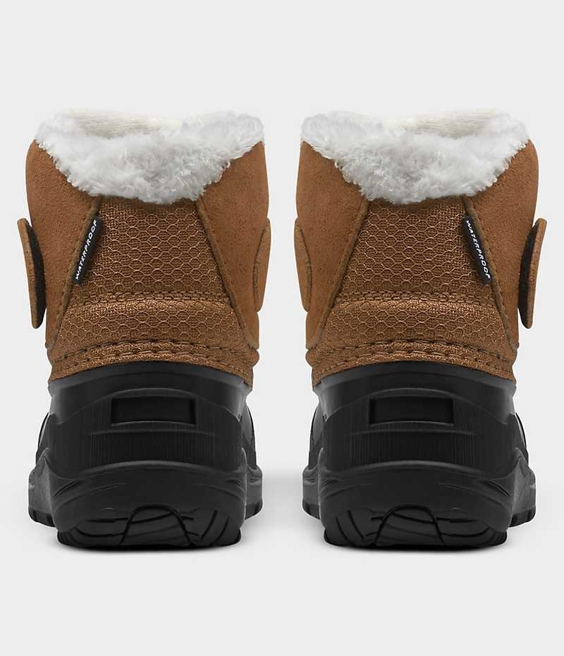 Botte Hiver The North Face Alpenglow II Fille Marron | FRANCE EPUHS