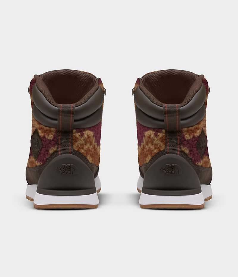 Botte Hiver The North Face Back-To-Berkeley IV High Pile Femme Marron | FRANCE CYJAB