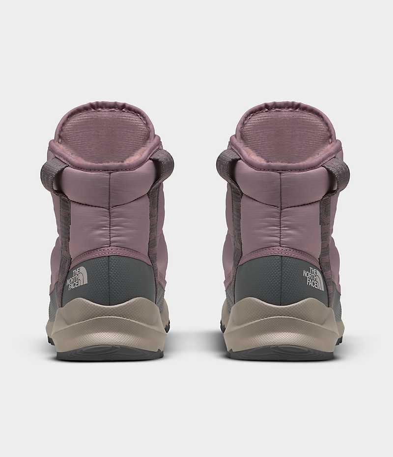 Botte Hiver The North Face ThermoBall™ Dentelle Up Luxe Imperméables Femme Fushia | PARIS ZTLPG