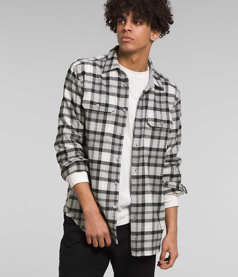 Chemise The North Face Arroyo Flannel Homme Grise | PARIS IDPAO