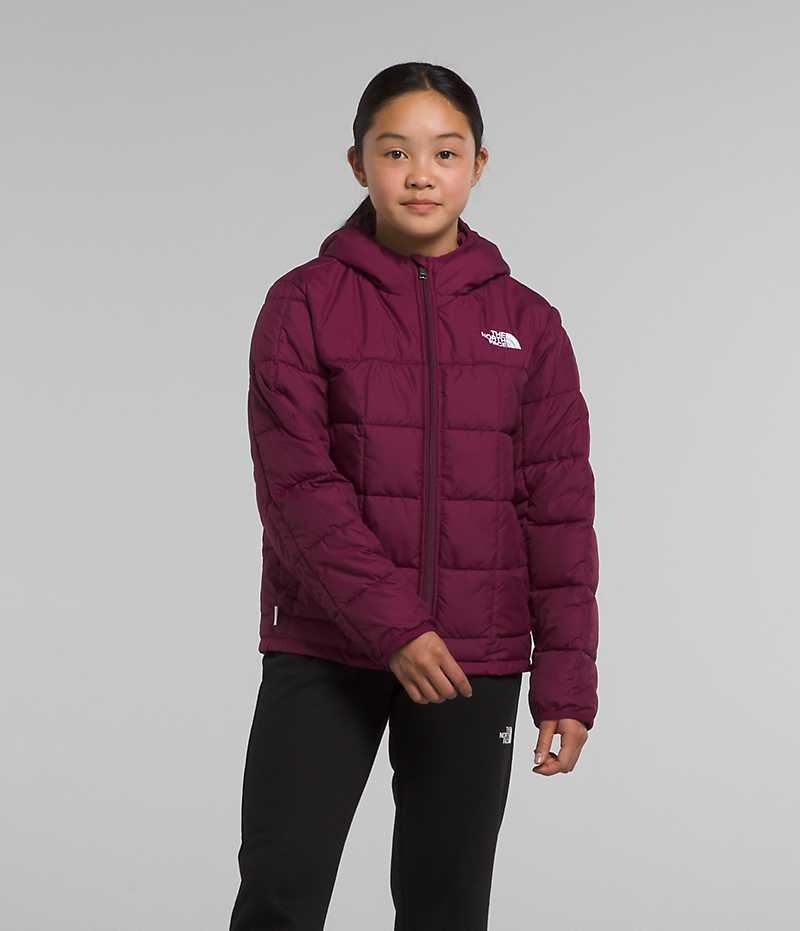 Doudoune The North Face Lhotse Fille Bordeaux | FR TPOZS