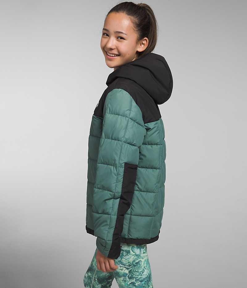 Doudoune The North Face Lhotse Fille Vert | FRANCE YKZHE