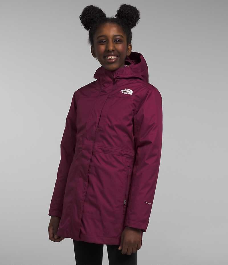 Doudoune The North Face North Triclimate® Fille Bordeaux | PARIS NVOHJ