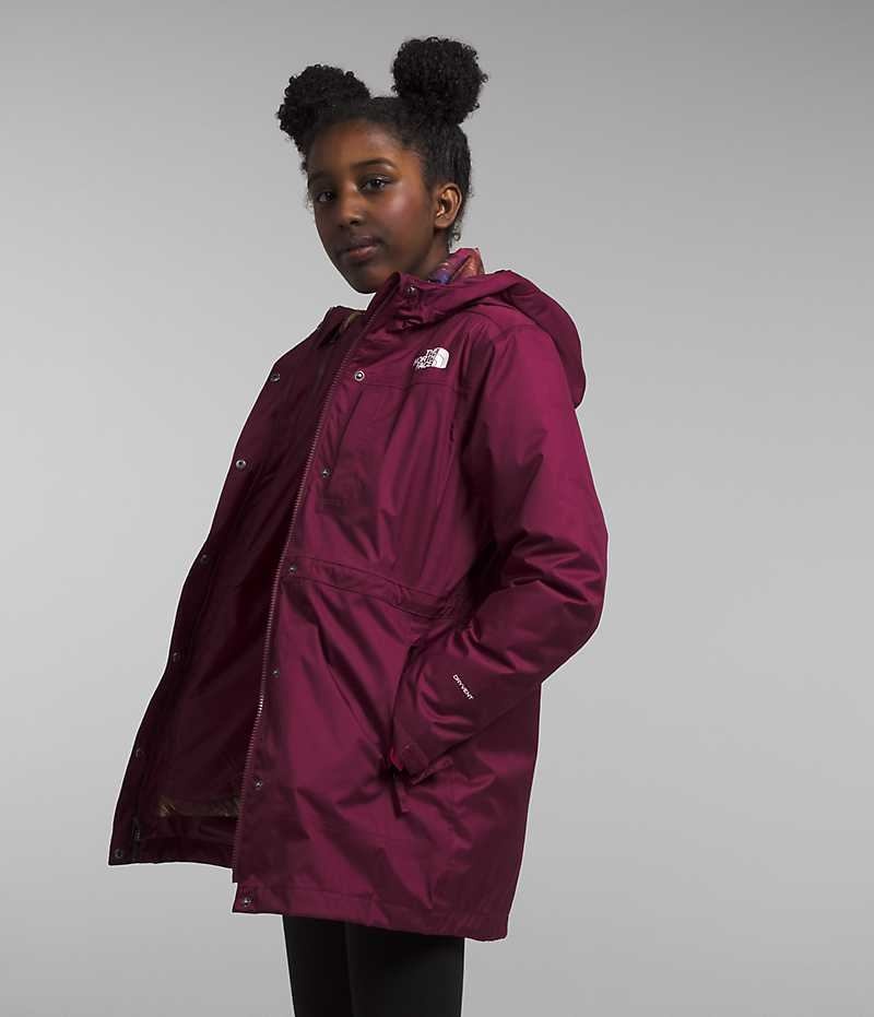 Doudoune The North Face North Triclimate® Fille Bordeaux | PARIS NVOHJ