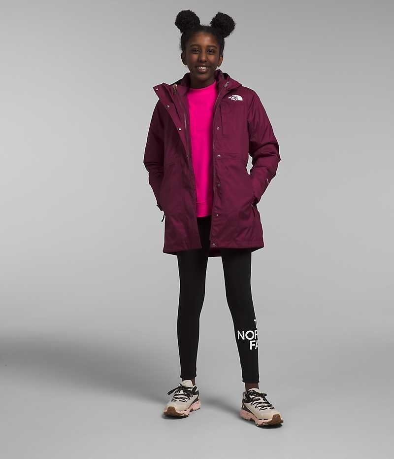 Doudoune The North Face North Triclimate® Fille Bordeaux | PARIS NVOHJ