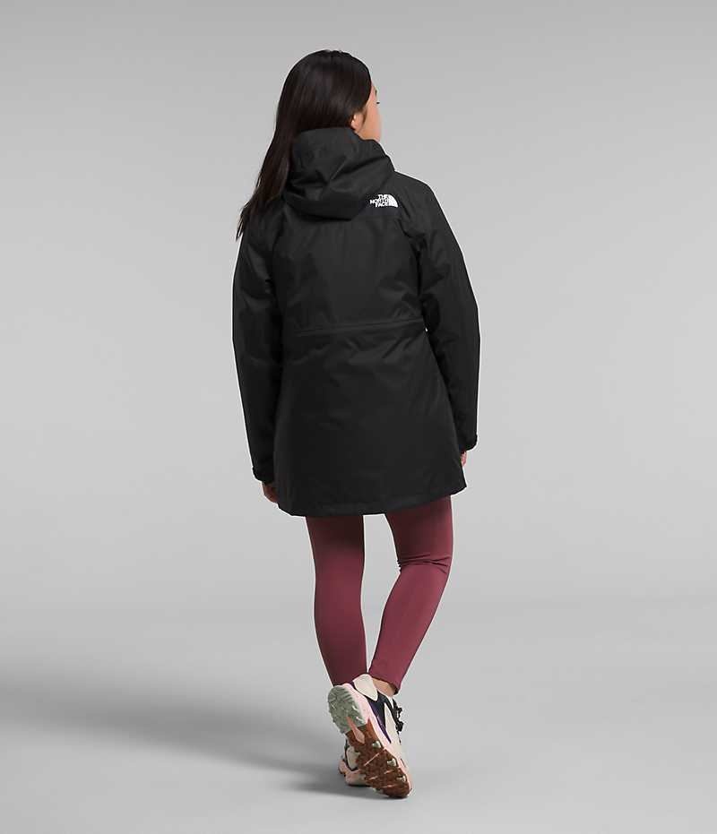 Doudoune The North Face North Triclimate® Fille Noir | FR CEWHN