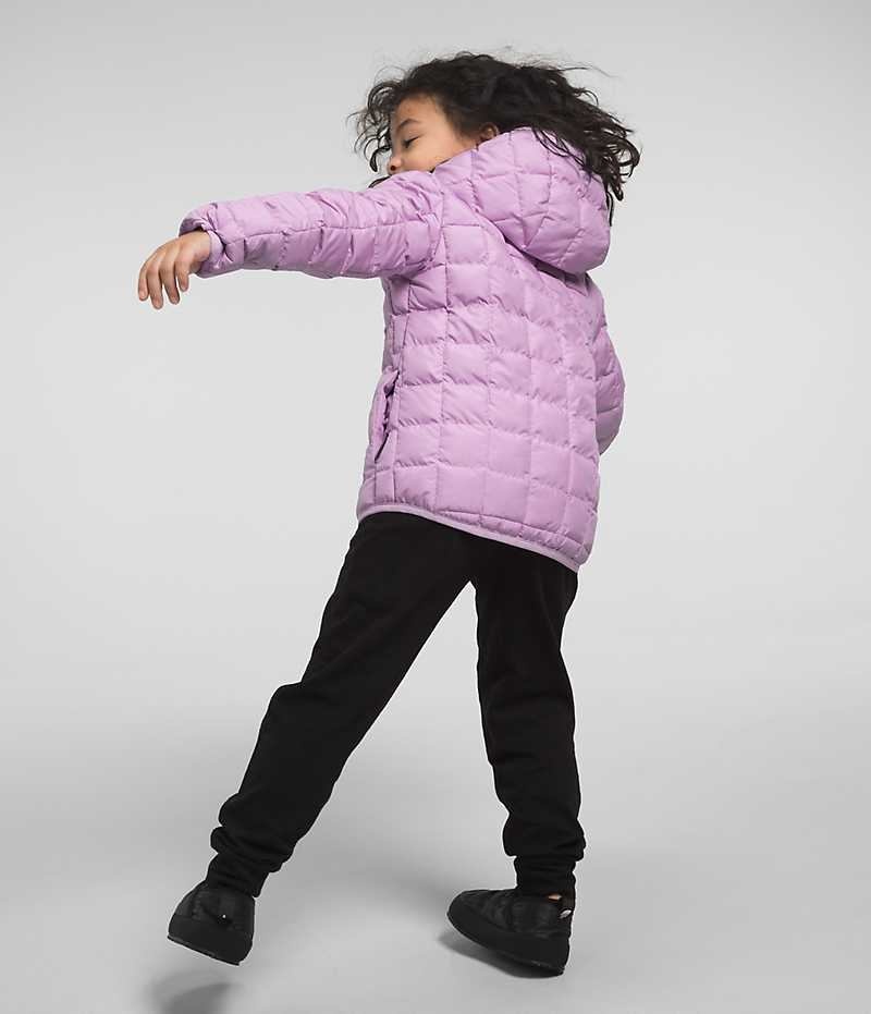 Doudoune The North Face Reversible ThermoBall™ Encapuchonné Fille Lavande | FRANCE ESBGV