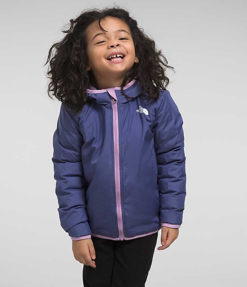 Doudoune The North Face Reversible ThermoBall™ Encapuchonné Fille Lavande | FRANCE ESBGV