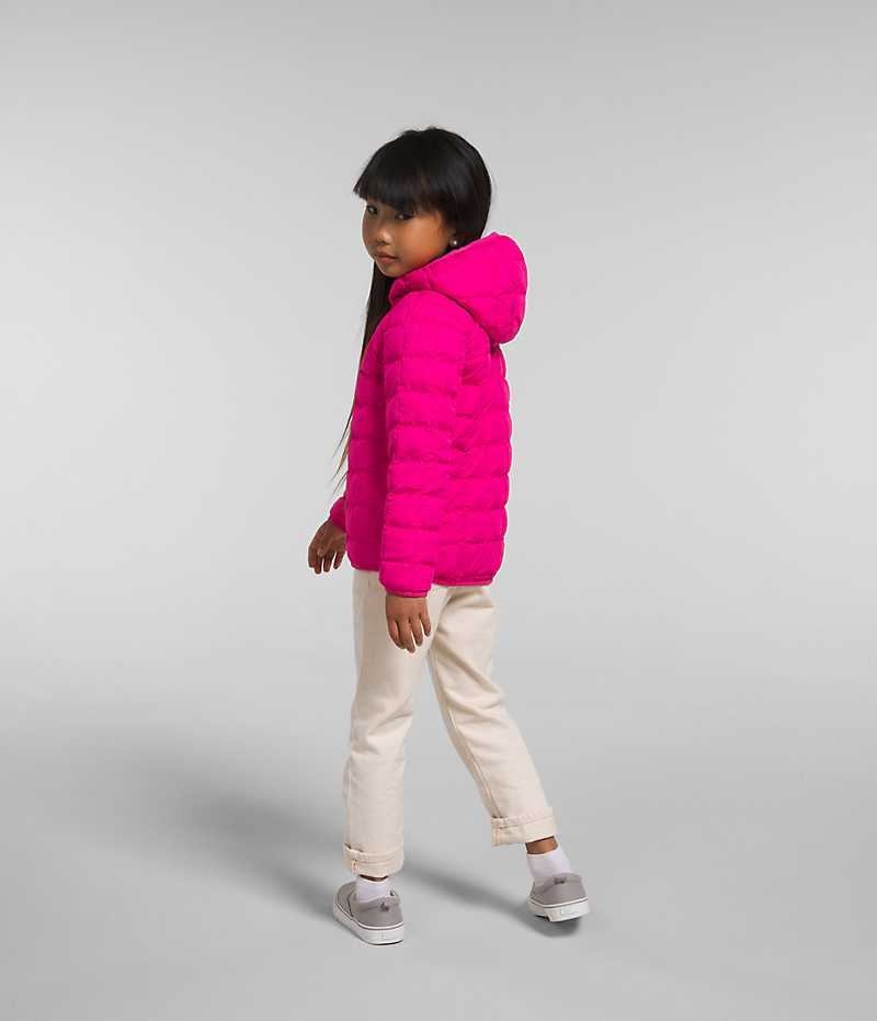 Doudoune The North Face Reversible ThermoBall™ Encapuchonné Fille Rose | PARIS DJLZB