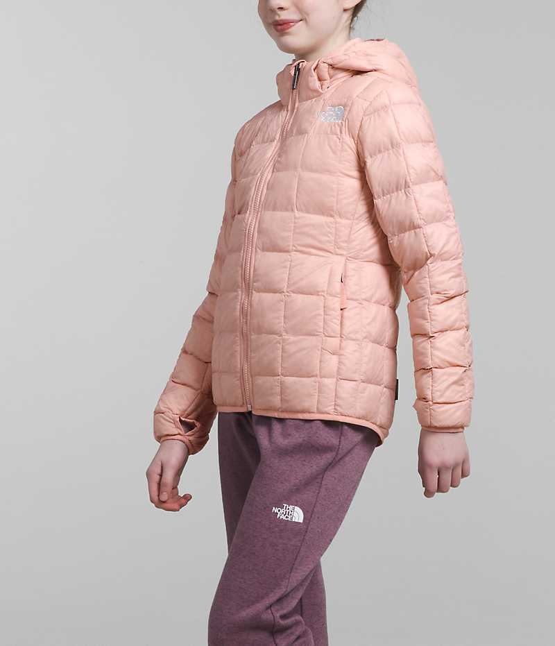 Doudoune The North Face ThermoBall™ Encapuchonné Fille Rose | FRANCE TDFYE