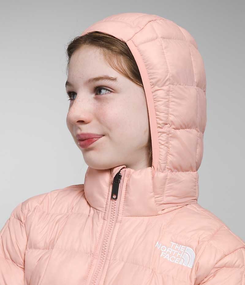 Doudoune The North Face ThermoBall™ Encapuchonné Fille Rose | FRANCE TDFYE