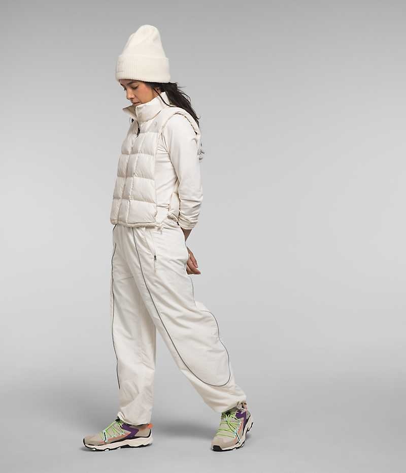 Gilet The North Face Lhotse Reversible Femme Blanche | FR GNQMC