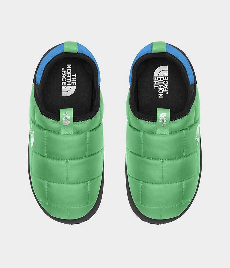 Mules The North Face ThermoBall™ Traction II Garcon Vert Bleu | FRANCE DSAUX