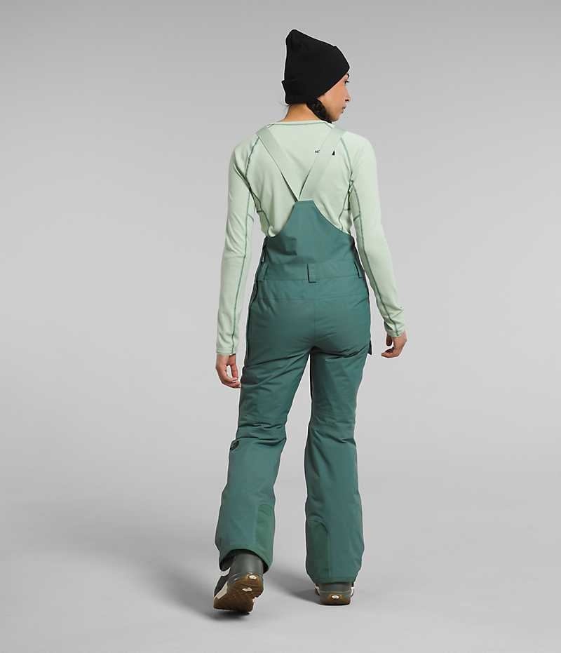 Pantalon Bib The North Face Freedom Insulated Femme Vert | PARIS DCVFE