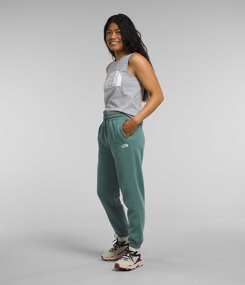 Pantalon En Molleton The North Face Half Dome Femme Vert | PARIS UTYOK