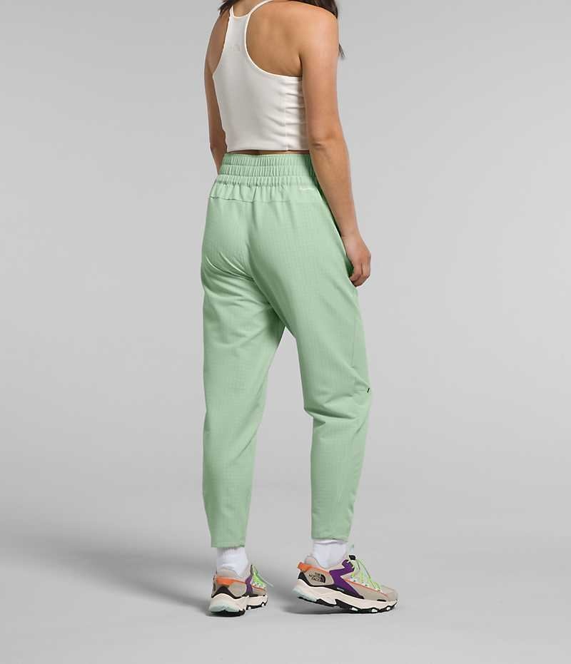 Pantalon En Molleton The North Face Tekware™ Grid Femme Menthe | FR MFKQO