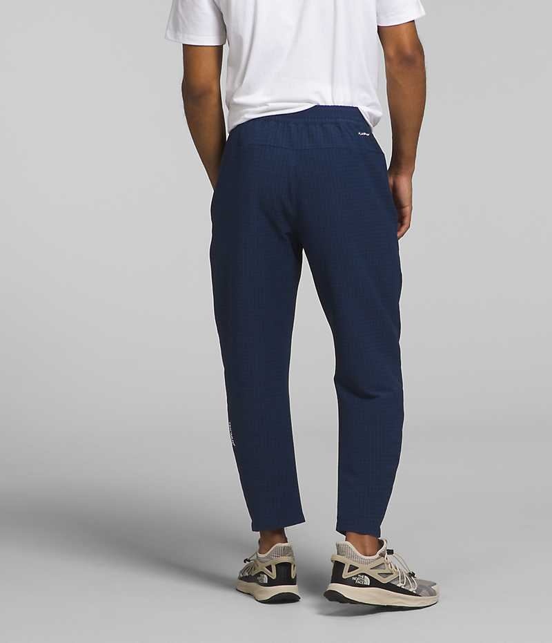 Pantalon En Molleton The North Face Tekware™ Grid Homme Bleu Marine | FRANCE DGZSH