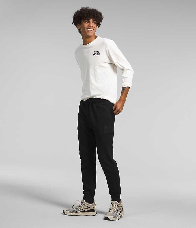 Pantalon Jogging The North Face Garment Dye Homme Noir | PARIS UCPKS