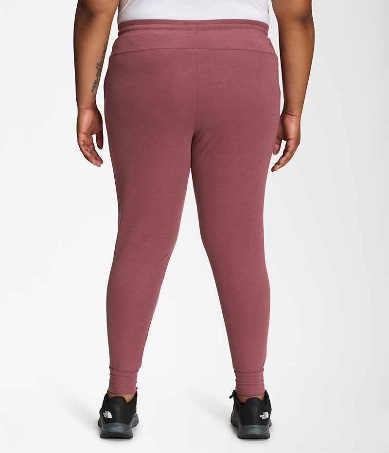 Pantalon Jogging The North Face Plus Westbrae Knit Femme Rouge | FRANCE KMIRW