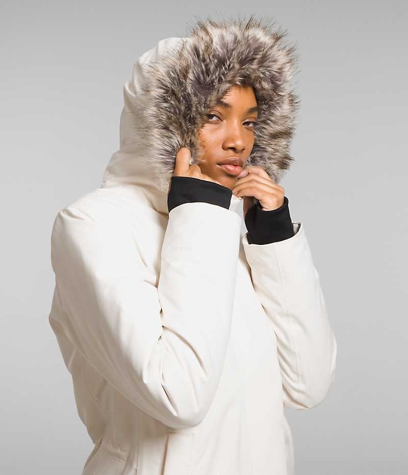 Parka The North Face Arctic Femme Blanche | FRANCE GHAOF