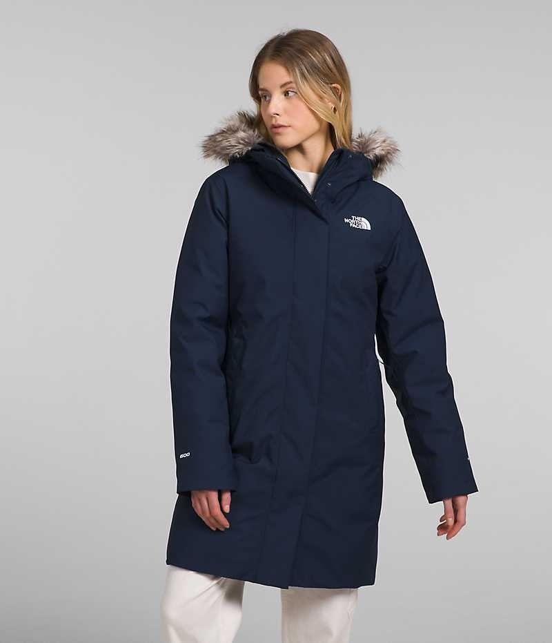 Parka The North Face Arctic Femme Bleu Marine | FR RKPUO