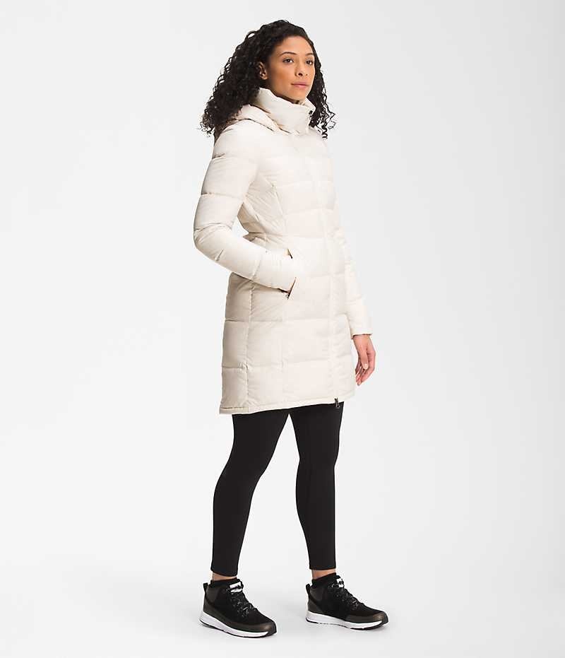 Parka The North Face Metropolis Femme Blanche | FRANCE MOIAH