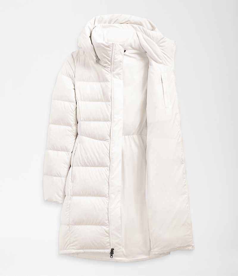 Parka The North Face Metropolis Femme Blanche | FRANCE MOIAH