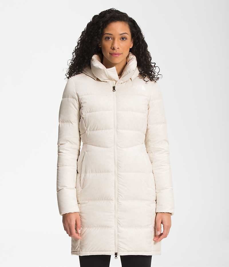 Parka The North Face Metropolis Femme Blanche | FRANCE MOIAH