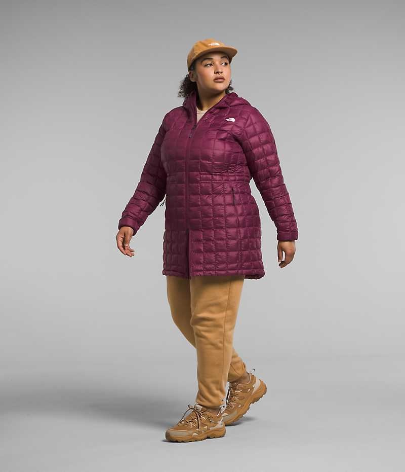 Parka The North Face Plus ThermoBall™ Eco Femme Rouge | PARIS YGDVX