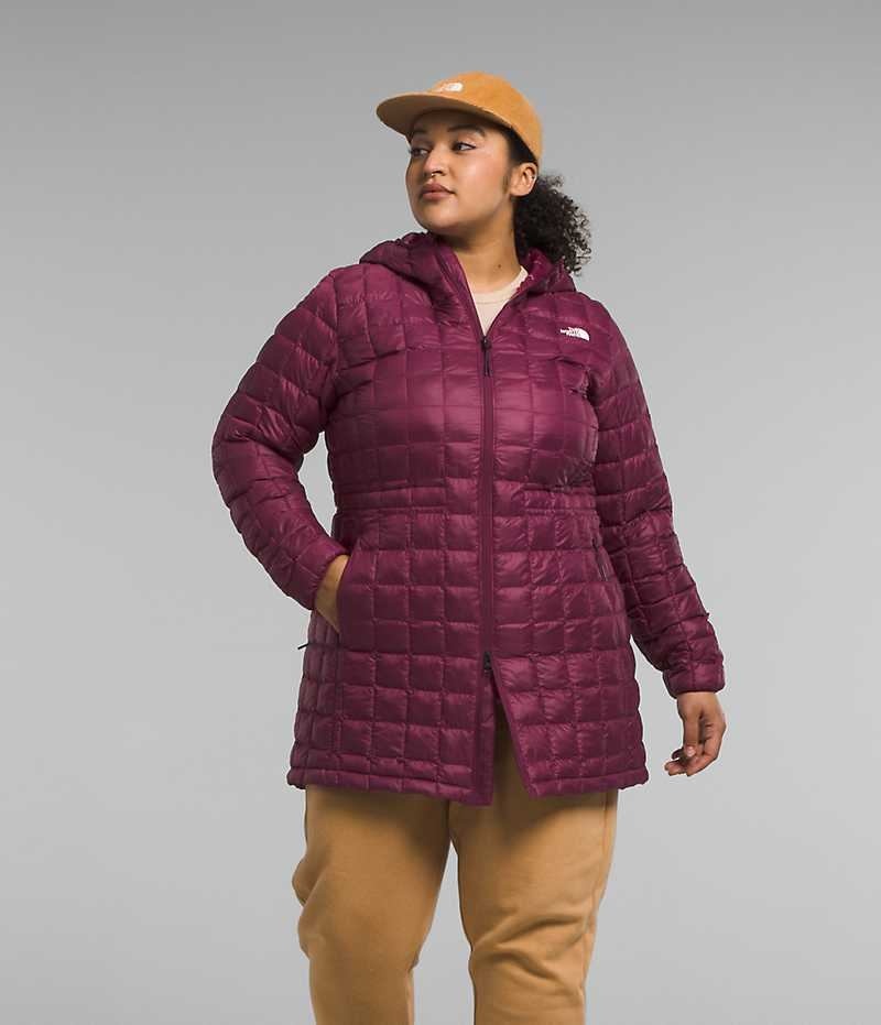 Parka The North Face Plus ThermoBall™ Eco Femme Rouge | PARIS YGDVX