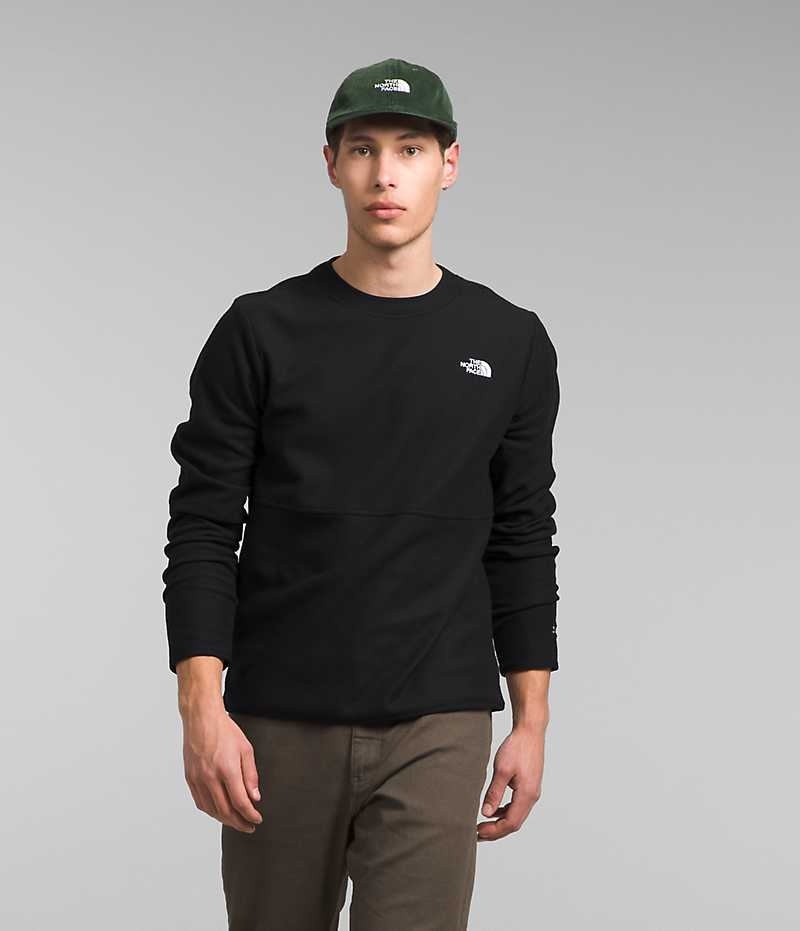 Pulls De Golf The North Face Alpine Polartec® 100 Crew Homme Noir | FR FUKMN