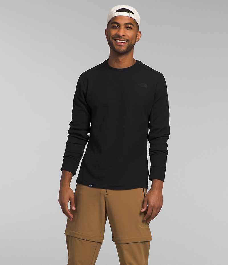 Pulls De Golf The North Face Canyon Fog Thermal Long Sleeve Homme Noir | PARIS JSWQZ