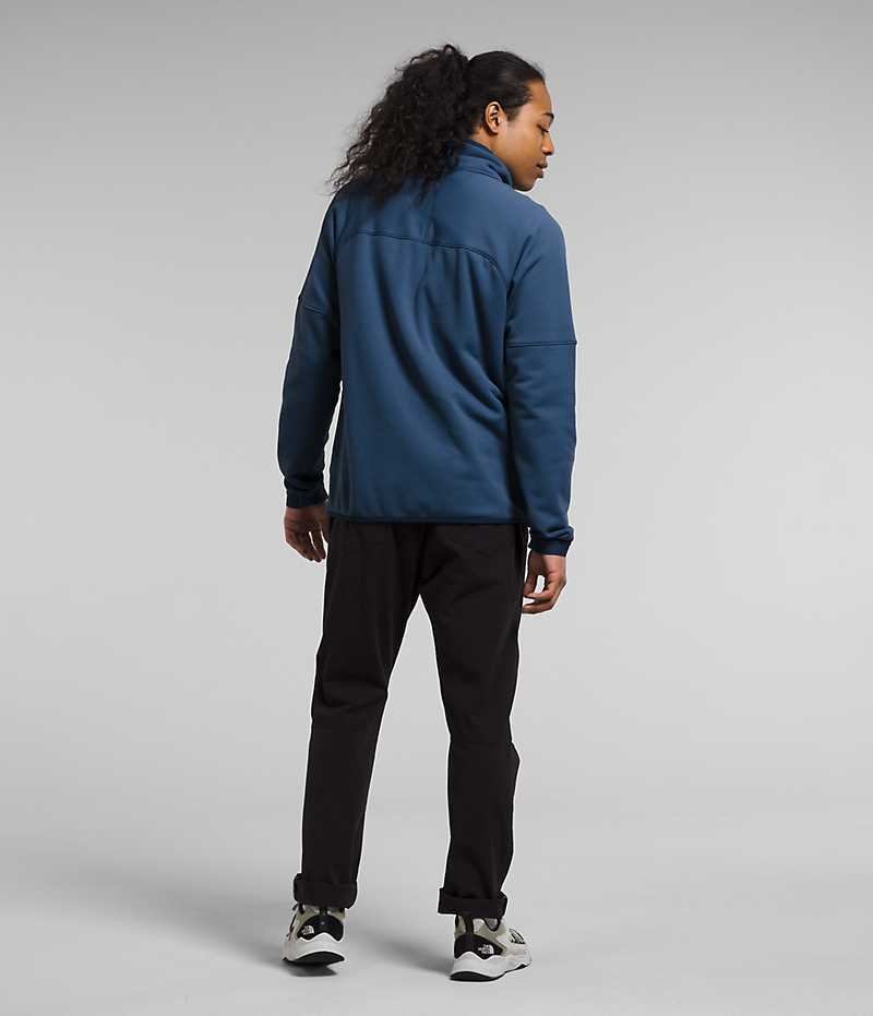 Pulls De Golf The North Face Canyonlands High Altitude ½-Zip Homme Bleu | FR TKRCG