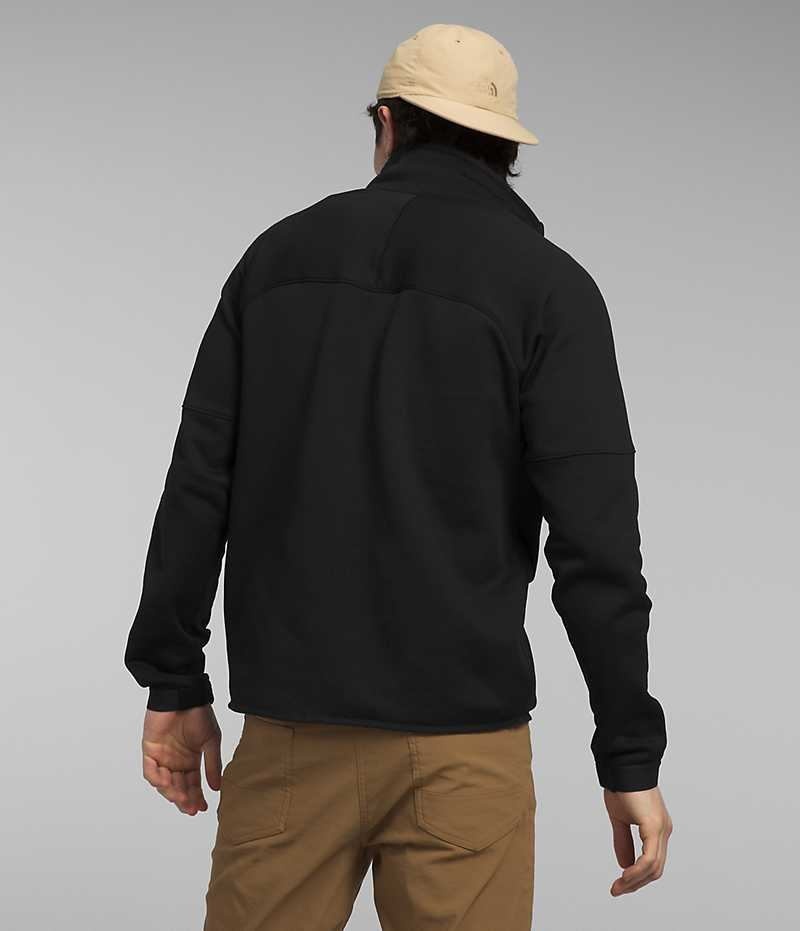 Pulls De Golf The North Face Canyonlands High Altitude ½-Zip Homme Noir | FRANCE NSQFL