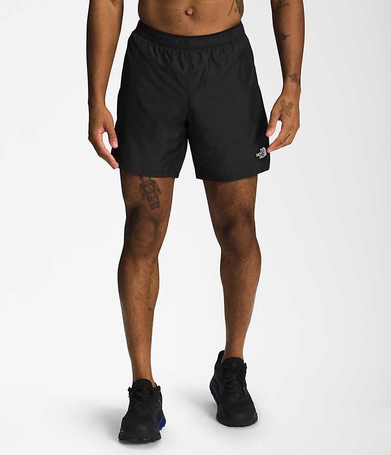 Short The North Face Limitless Run Homme Noir | FRANCE ZTVXP