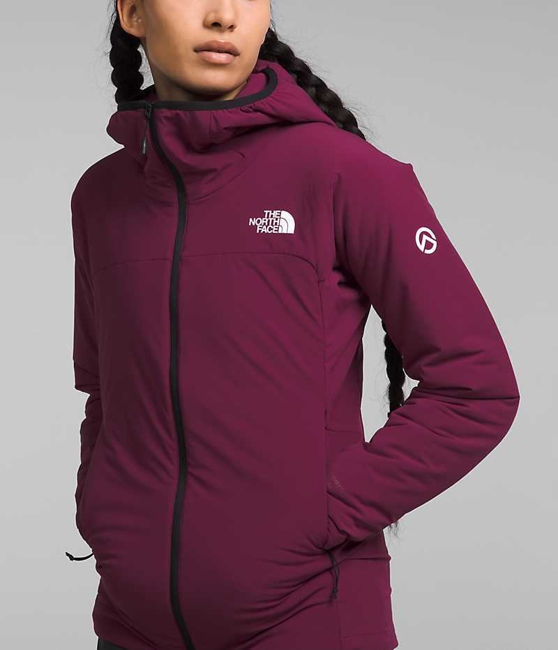 Veste Hybride The North Face Summit Series Casaval Hoodie Femme Fushia | FRANCE RSPCU