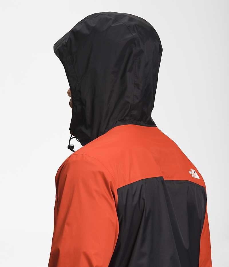 Veste Imperméable The North Face Alta Vista Homme Corail Noir | FR MCWKP